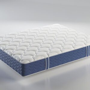 Stock image of Blue mattress